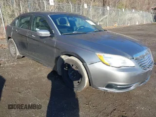 2012 Chrysler 200 LX with VIN 1C3CCBAB4CN223217, listed as a IAAI auction lot 41875420 with 135,464 mi miles. Bid and sale history available at carsss.com. Image 1.