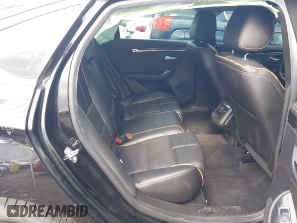 2016 Chevrolet Impala LTZ with VIN 2G1145S36G9124571, listed as a IAAI auction lot 41495837 with 141,106 mi miles. Bid and sale history available at carsss.com. Image 8.