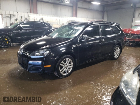 2012 Volkswagen Jetta SportWagen TDI w/Sunroof with VIN 3VWPL7AJ1CM681175, listed as a Copart auction lot 48547415 with 150,222 mi miles and Salvage Title. Bid and sale history available at carsss.com. Image 1.