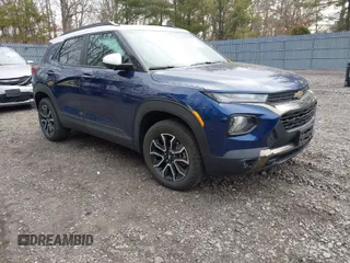 2023 Chevrolet TrailBlazer ACTIV with VIN KL79MSSL5PB075898, listed as a IAAI auction lot 41695970 with 16,709 mi miles and . Bid and sale history available at DreamBid. Image 1.