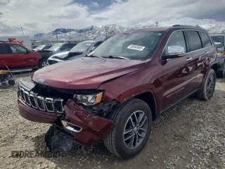 2018 Jeep Grand Cherokee Sterling Edition with VIN 1C4RJFBG1JC280500, listed as a Copart auction lot 50060985 with 68,280 mi miles and Salvage Title. Bid and sale history available at carsss.com. Image 1.