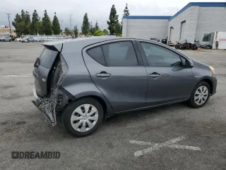 2012 Toyota Prius c One with VIN JTDKDTB32C1028595, listed as a Copart auction lot 53305535 with Not Provided miles and Salvage Title. Bid and sale history available at carsss.com. Image 3.