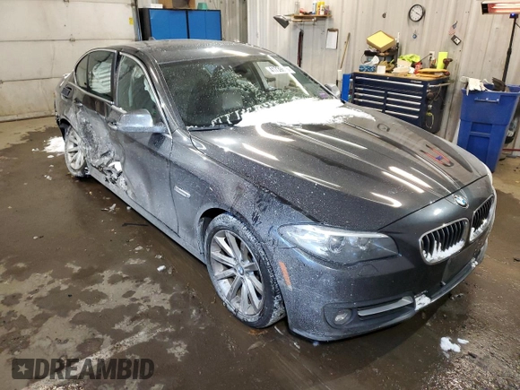 2015 BMW 5 Series 535i xDrive with VIN WBA5B3C51FD542036, listed as a Copart auction lot 41739815 with Not Provided miles and Salvage Title. Bid and sale history available at carsss.com. Image 4.