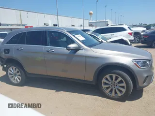 2020 Mercedes-Benz GLC 300 with VIN W1N0G8DB1LF805165, listed as a IAAI auction lot 41966716 with 107,904 mi miles and . Bid and sale history available at DreamBid. Image 14.