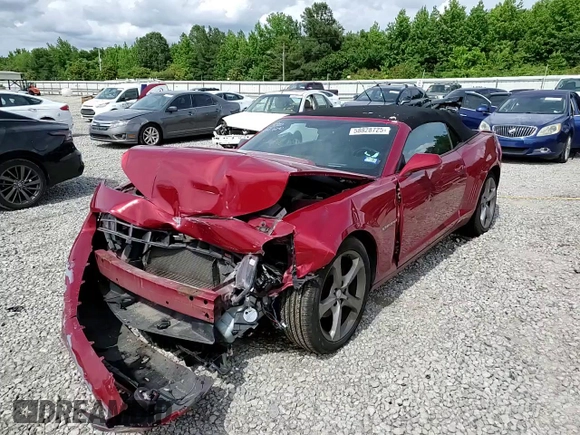 2013 Chevrolet Camaro LT with VIN 2G1FC3D37D9242621, listed as a Copart auction lot 58828725 with 139,648 mi miles and Salvage title. Bid and sale history available at DreamBid. Image 13.