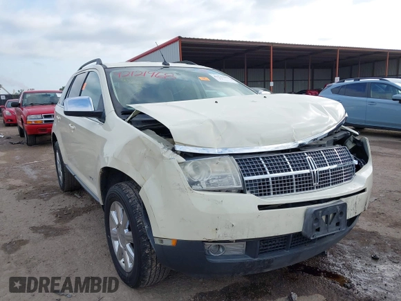 2007 Lincoln MKX with VIN 2LMDU68CX7BJ20050, listed as a IAAI auction lot 42121468 with 78,794 mi miles and . Bid and sale history available at DreamBid. Image 1.