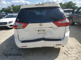 2015 Toyota Sienna LE AAS with VIN 5TDKK3DC6FS571510, listed as a Copart auction lot 52535745 with 232,362 mi miles and Salvage Title. Bid and sale history available at carsss.com. Image 6.