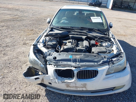 2008 BMW 5 Series 528i with VIN WBANU53528CT03304, listed as a IAAI auction lot 41860334 with 150,570 mi miles and . Bid and sale history available at carsss.com. Image 6.