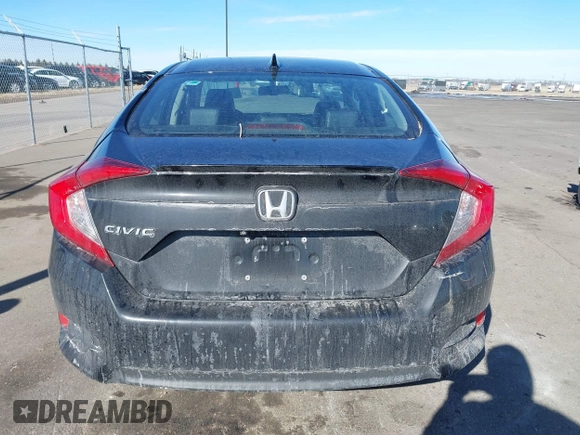 2017 Honda Civic Sedan EX-L with VIN 19XFC1F77HE015318, listed as a IAAI auction lot 41664375 with 61,011 mi miles. Bid and sale history available at carsss.com. Image 15.