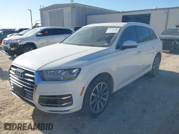 2017 Audi Q7 Premium Plus with VIN WA1LAAF76HD021311, listed as a IAAI auction lot 41559898 with 132,458 mi miles. Bid and sale history available at carsss.com. Image 17.
