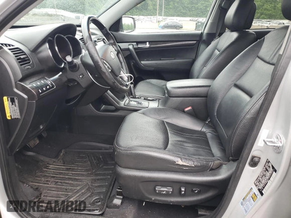 2013 Kia Sorento SX with VIN 5XYKWDA27DG364852, listed as a Copart auction lot 60194635 with 146,829 mi miles and Salvage title. Bid and sale history available at DreamBid. Image 7.