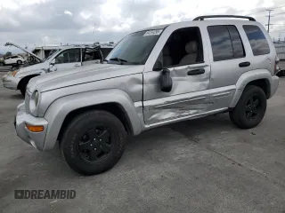 2003 Jeep Liberty Limited with VIN 1J4GK58K33W649265, listed as a Copart auction lot 54264095 with 154,152 mi miles and Salvage title. Bid and sale history available at DreamBid. Image 1.
