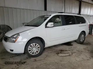 2011 Kia Sedona LX with VIN KNDMG4C70B6409693, listed as a Copart auction lot 54836905 with 144,161 mi miles and Clean Title. Bid and sale history available at carsss.com. Image 1.