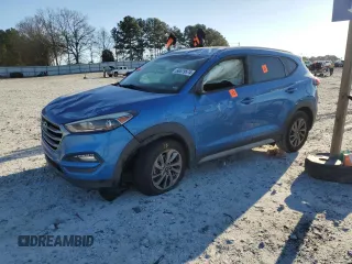 2018 Hyundai Tucson SEL Plus with VIN KM8J33A40JU617550, listed as a Copart auction lot 86579574 with 108,837 mi miles and Salvage Title. Bid and sale history available at carsss.com. Image 1.
