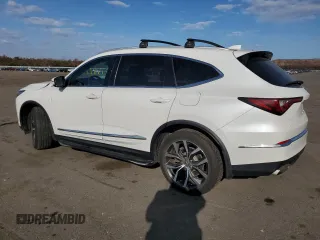 2022 Acura MDX w/Technology Package with VIN 5J8YE1H44NL014265, listed as a Copart auction lot 78062084 with 42,840 mi miles and Salvage Title. Bid and sale history available at carsss.com. Image 2.