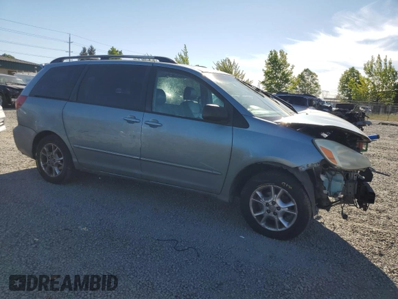 2005 Toyota Sienna XLE with VIN 5TDZA22C65S327420, listed as a Copart auction lot 55934275 with 174,155 mi miles and Salvage title. Bid and sale history available at DreamBid. Image 4.