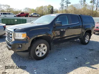 2017 GMC Canyon 4WD SLE with VIN 1GTG6CEN9H1163447, listed as a Copart auction lot 50975025 with 60,126 mi miles and Salvage Title. Bid and sale history available at carsss.com. Image 1.