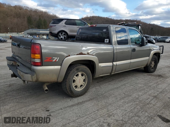 2000 GMC New Sierra 1500 SLE with VIN 2GTEK19T6Y1127628, listed as a Copart auction lot 80293634 with 190,103 mi miles and Salvage Title. Bid and sale history available at carsss.com. Image 3.