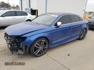 2015 Audi S3 2.0T Prestige with VIN WAUFFGFF9F1093307, listed as a Copart auction lot 84299004 with 96,205 mi miles and Salvage Title. Bid and sale history available at carsss.com. Image 1.