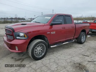 2014 Ram 1500 Sport z VIN 1C6RR7HTXES373697, wystawiony jako Copart lot #51261255 z przebiegiem 116 047 mil mil oraz Szkoda całkowita • Salvage title. Historia ofert i sprzedaży dostępna na DreamBid. Obrazek 1.