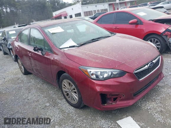 2017 Subaru Impreza Premium with VIN 4S3GKAB69H3605354, listed as a IAAI auction lot 41912314 with 84,458 mi miles and . Bid and sale history available at DreamBid. Image 1.