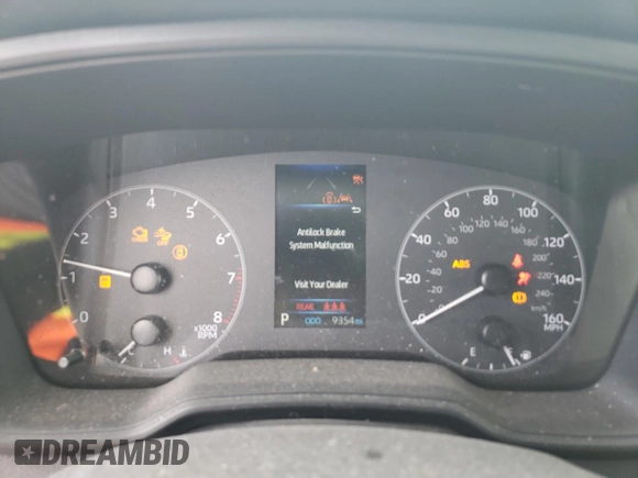 2024 Toyota Corolla SE with VIN 5YFS4MCE5RP209538, listed as a Copart auction lot 47293245 with 9,354 mi miles and Salvage Title. Bid and sale history available at DreamBid. Image 9.