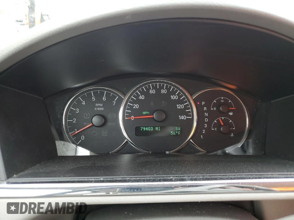 2009 Buick LaCrosse CX with VIN 2G4WC582X91182601, listed as a Copart auction lot 47623485 with 79,403 mi miles and Salvage Title. Bid and sale history available at carsss.com. Image 9.