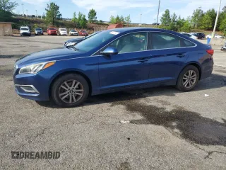 2017 Hyundai Sonata 2.4L z VIN 5NPE24AF2HH585379, wystawiony jako Copart lot #56517815 z przebiegiem 194 013 mil mil oraz Czysty tytuł • Clean title. Historia ofert i sprzedaży dostępna na DreamBid. Obrazek 1.