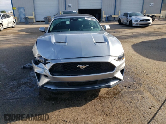 2023 Ford Mustang EcoBoost with VIN 1FATP8UH9P5110779, listed as a Copart auction lot 55920495 with 58,150 mi miles and Salvage title. Bid and sale history available at DreamBid. Image 5.