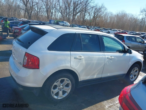 2012 Ford Edge SEL with VIN 2FMDK3J96CBA91381, listed as a IAAI auction lot 41355115 with 148,213 mi miles. Bid and sale history available at carsss.com. Image 13.