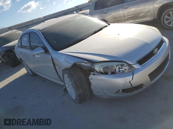 2012 Chevrolet Impala LTZ with VIN 2G1WC5E32C1171240, listed as a Copart auction lot 84490854 with 193,799 mi miles and Salvage Title. Bid and sale history available at DreamBid. Image 4.