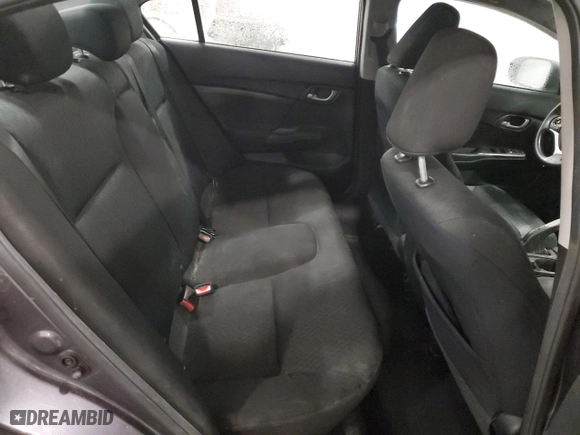 2015 Honda Civic Sedan LX with VIN 19XFB2F53FE118790, listed as a Copart auction lot 46921465 with 284,965 mi miles and Salvage Title. Bid and sale history available at carsss.com. Image 11.