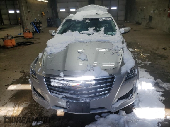 2017 Cadillac CTS AWD with VIN 1G6AW5SX3H0156509, listed as a Copart auction lot 45848035 with 56,664 mi miles and Salvage title. Bid and sale history available at DreamBid. Image 5.