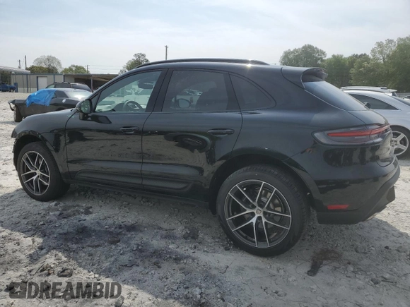 2025 Porsche Macan with VIN WP1AA2A52SLB05954, listed as a Copart auction lot 52424065 with 1,320 mi miles and Salvage title. Bid and sale history available at DreamBid. Image 2.