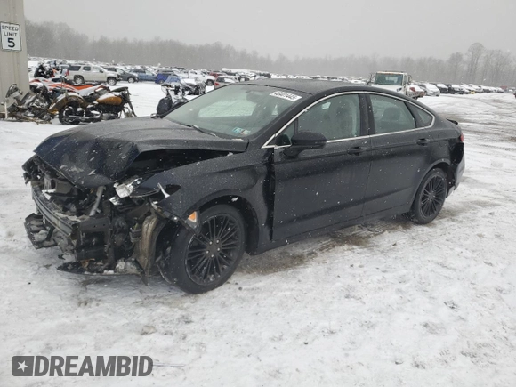 2016 Ford Fusion SE with VIN 3FA6P0T94GR264015, listed as a Copart auction lot 46401445 with 121,188 mi miles and Salvage Title. Bid and sale history available at carsss.com. Image 1.
