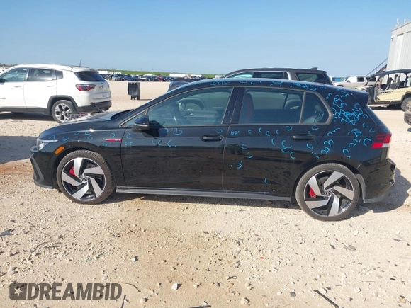 2024 Volkswagen Golf GTI S with VIN WVWGA7CD4RW214857, listed as a IAAI auction lot 42088577 with 14,936 mi miles. Bid and sale history available at carsss.com. Image 14.