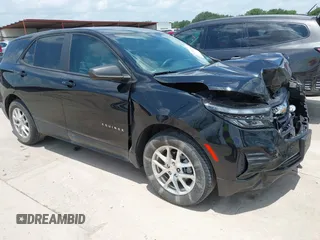 2022 Chevrolet Equinox LS с VIN 2GNAXSEV1N6155856, выставлен на аукционе IAAI как лот 42440599 с пробегом 22 911 миль миль и . История ставок и продаж доступна на DreamBid. Изображение 1.