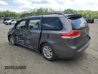 2012 Toyota Sienna XLE AAS with VIN 5TDYK3DC6CS248919, listed as a Copart auction lot 55470505 with 79,761 mi miles and Salvage title. Bid and sale history available at DreamBid. Image 2.