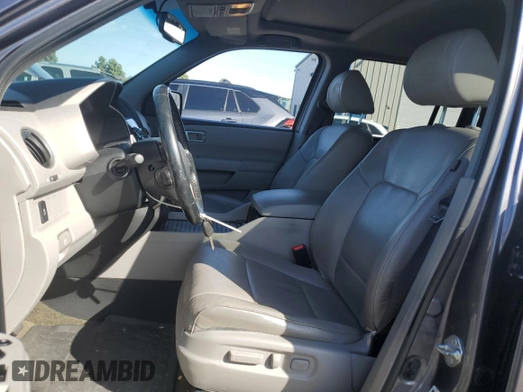 2015 Honda Pilot EX-L with VIN 5FNYF3H75FB030724, listed as a Copart auction lot 57457575 with 142,613 mi miles and Salvage title. Bid and sale history available at DreamBid. Image 7.