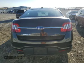 2011 Ford Taurus SEL with VIN 1FAHP2EWXBG164007, listed as a Copart auction lot 50176575 with 257,154 mi miles and Salvage Title. Bid and sale history available at carsss.com. Image 6.