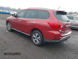 2017 Nissan Pathfinder SV z VIN 5N1DR2MM5HC619649, wystawiony jako IAAI lot #41476033 z przebiegiem 94 785 mil mil oraz . Historia ofert i sprzedaży dostępna na DreamBid. Obrazek 3.