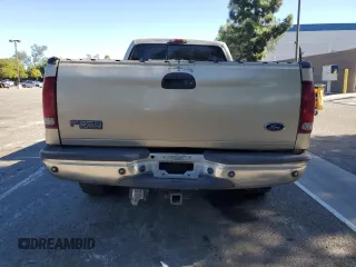 2001 Ford F-350 with VIN 3FTSW30S81MA31568, listed as a Copart auction lot 80055324 with 534,311 mi miles and Clean title. Bid and sale history available at DreamBid. Image 6.