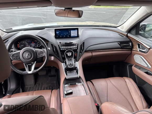 2021 Acura RDX Advance with VIN 5J8TC2H78ML032167, listed as a Copart auction lot 56598535 with 36,057 mi miles and Salvage title. Bid and sale history available at DreamBid. Image 9.