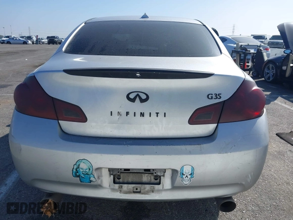 2008 Infiniti G35 Journey with VIN JNKBV61E78M221332, listed as a IAAI auction lot 41637037 with 127,403 mi miles. Bid and sale history available at carsss.com. Image 17.