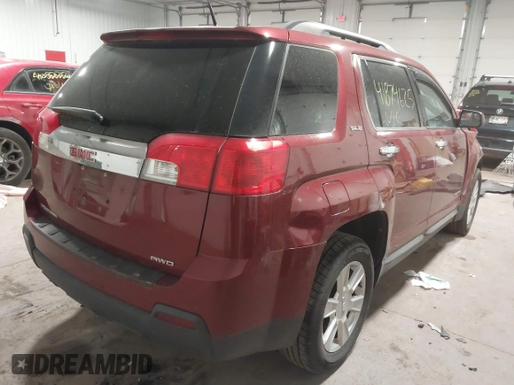 2012 GMC Terrain SLE-2 with VIN 2GKFLTEK9C6228415, listed as a IAAI auction lot 41874625 with 104,596 mi miles and . Bid and sale history available at DreamBid. Image 4.