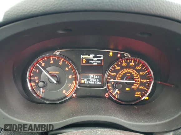 2015 Subaru WRX Limited with VIN JF1VA1J61F8814153, listed as a Copart auction lot 50904365 with 157,651 mi miles and Clean Title. Bid and sale history available at carsss.com. Image 9.