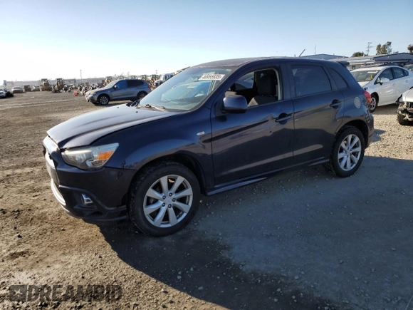 2012 Mitsubishi Outlander Sport SE with VIN JA4AR4AU3CZ011457, listed as a Copart auction lot 46955935 with 219,321 mi miles and Clean Title. Bid and sale history available at carsss.com. Image 1.