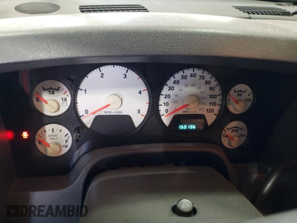 2006 Dodge Ram 2500 SLT with VIN 3D7KR29C16G185970, listed as a Copart auction lot 78424694 with 150,136 mi miles and Salvage Title. Bid and sale history available at carsss.com. Image 9.