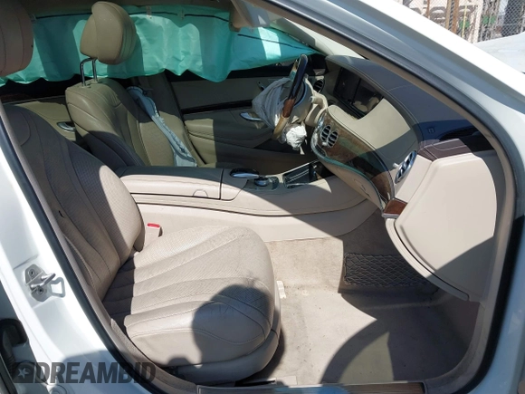 2017 Mercedes-Benz S 550 with VIN WDDUG8CB0HA322948, listed as a IAAI auction lot 41651423 with Not Provided miles and . Bid and sale history available at carsss.com. Image 5.