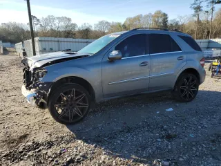 2010 Mercedes-Benz M-Class ML 350 with VIN 4JGBB8GB5AA571659, listed as a Copart auction lot 49449065 with 133,057 mi miles and Salvage Title. Bid and sale history available at carsss.com. Image 1.